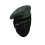 basco spagnolo militare verde bordo pelle a8a4312526
