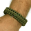 bracciale in paracord con clip 469578 verde 3 606a1414ad