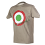 t shirt maglietta militare scudetto italia aeronautica sabbia d707b33594