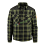 giacca flanella lumberjack sherpa 129536 verde nero 1 708549c525