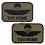 patch brevetto paracadutista militare nome numero civile militare verde acc b2d263792b
