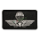 patch toppa brevetto paracadutista nero militare filo argento 189ff4e5b7