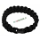 braccialetto in paracord militare 2 cm MFH nero 28163A 32fd610d65