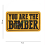 patch you are the bomber giallo 444130_7233 1fd3bcfcfb