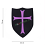 patch crusader crociati viola 8563c3ad0a
