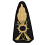fregio berretto esercito su panno nero fanteria 47b467325b