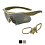 occhiale balistico kit con 3 lenti openland OPT UM03 acc 2ed3b3f538