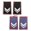 coppia gradi tubolari carabinieri estivi invernali vice brigadiere acc 752fc321e9