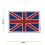 patch bandiera inglese tessuto