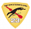 patch aeronautica militare 23  gruppo caccia i veltri