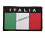patch bandiera italia rettangolare nera 8x5 0d08900d05