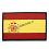 patch bandiera spagna spagnola