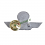 brevetto paracadutista in metallo civile piccolo 2 216061be50