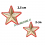stella militare oro bordo rosso 2.5 2 cm acc ab9969bf20