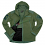 giacca pile heavy duty fleece vest cappuccio verde 1 67a13d797c