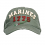 cappello militare americano Baseball stone washed marines verde 2 c684592182