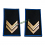 gradi tubolari guardie giurate bordo blu sergente