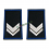 gradi tubolari guardie giurate bordo blu vice brigadiere