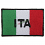 patch bandiera italia rettangolare ita ea36356b37