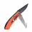 coltello bushcraft fosco arancione 1835f66562