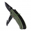 coltello bushcraft fosco verde 1 d78235de5d
