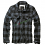 brandit camicia check shirt black grey 4002 04fbfe541e