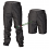 pantaloni militari lunghi e corti con zip neri 4 c1bfd426d0