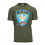 T shirt americana fostex usa Allied Airborne verde 5a201e52f4