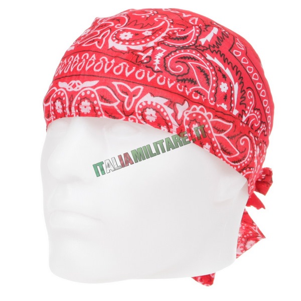 Bandana Ispanica Rossa Bandane e Collari Cappelli, Sciarpe e...