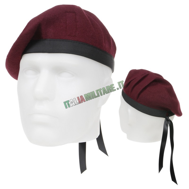 Basco Canadese Cavalleria Amaranto