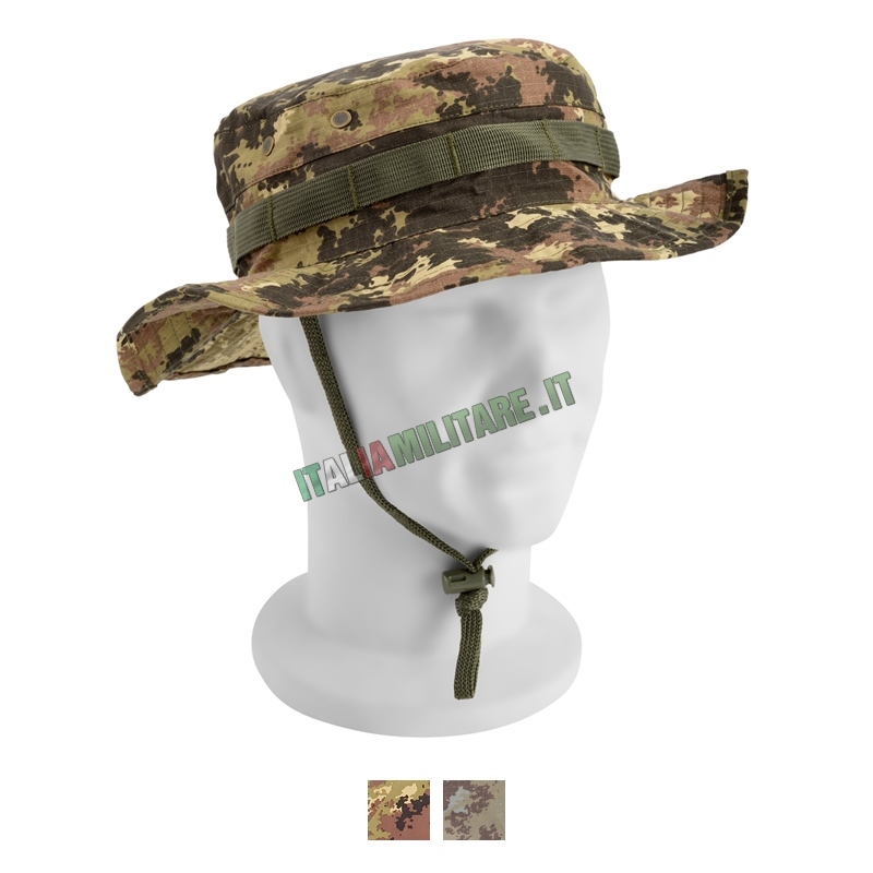 Berretto Militare Cappello Boonie Esercito Italiano Mimetica