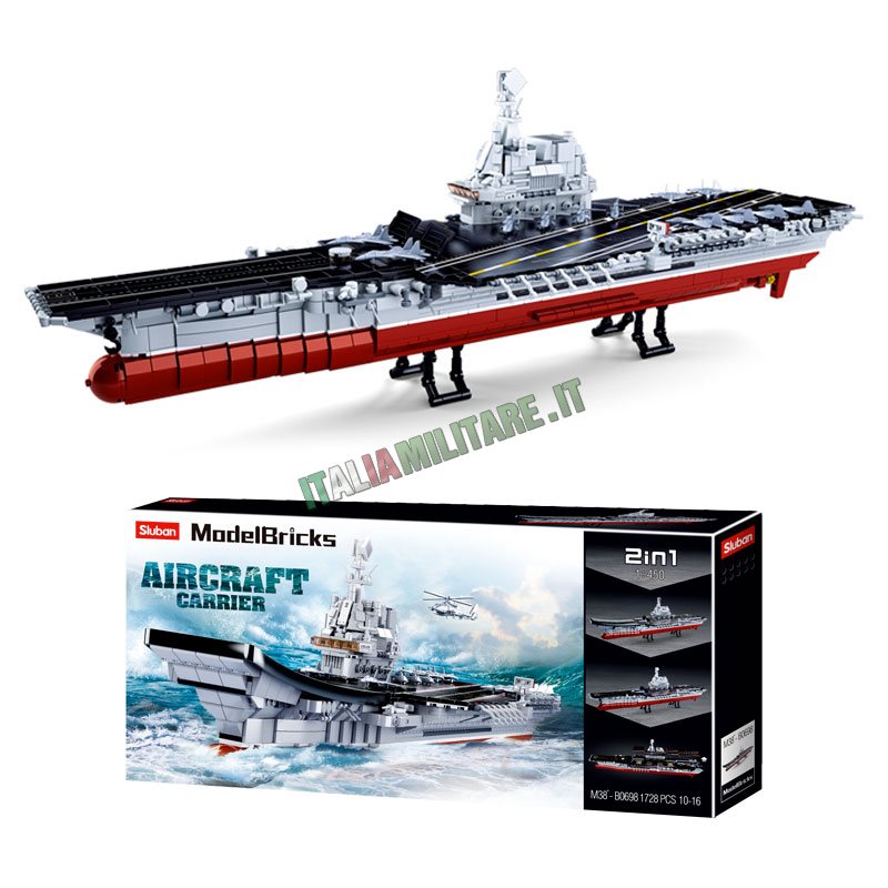 Costruzioni Sluban mod Portaerei Militare