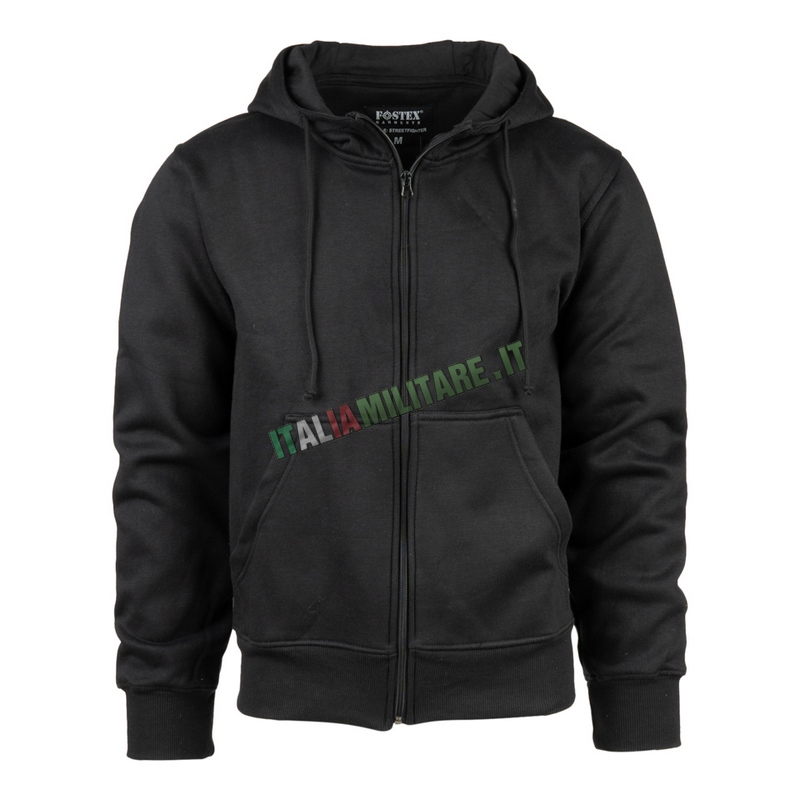 ARKET - Felpa Con Cappuccio Pesante Oversize Nera - Foto 11