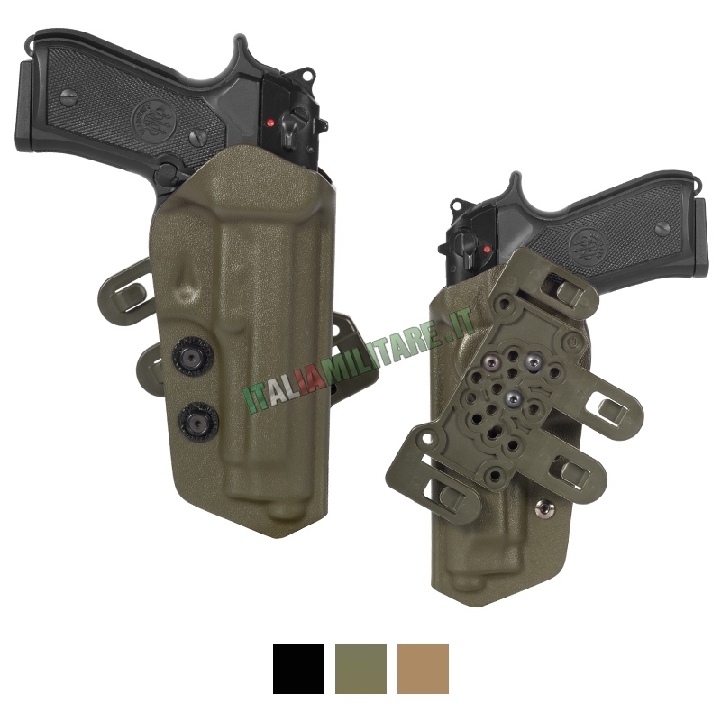 Fondina Universale Tattica Per Caccia E Tiro Per GL 17 19 M2 9/40 HK45 92F 1911 CZ 75 Fondina Per Pistola Ad Aria Compressa - Foto 6