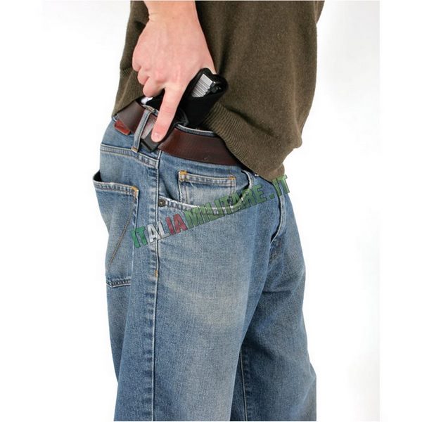 Fondina Pistola Ambidestra BLACKHAWK | Interno Cintura Per Glock 19/23/32 | Grigio Urbano - Foto 2