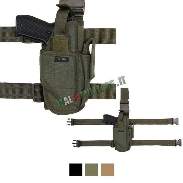 Fondina Professionale Vega Cuoio Elastico Per Pistola Large Auto - Foto 10