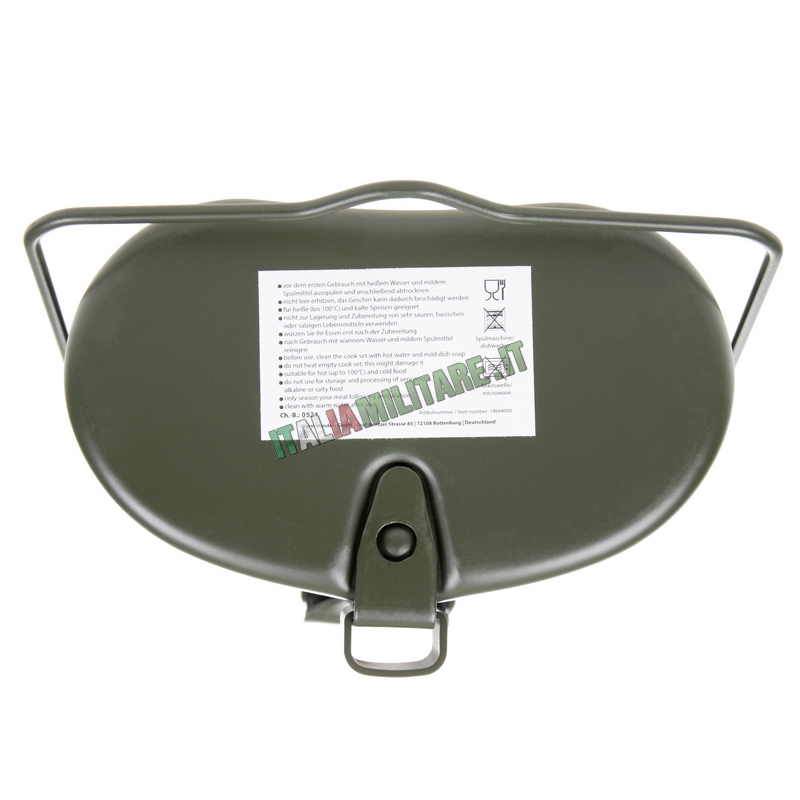 Gavetta In Alluminio Militare Da 70cl - Per Camping, Escursionismo E Sopravvivenza - Foto 12