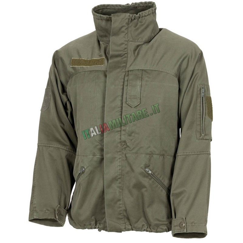 Giacca In Cotone Leggero Da Uomo In Stile Militare Verde Oliva M65 Field, Verde Oliva, XX-Small - Foto 2