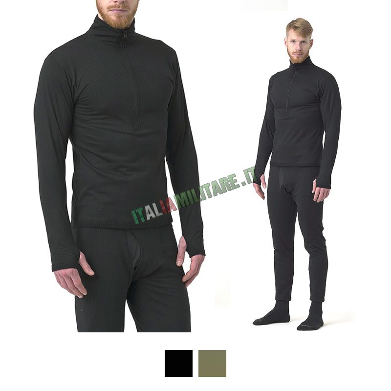 Intimo Ciclismo Uomo Set Termico Lungo Da Uomo (Long Johns) - Top E Pantaloni, Manica Lunga, Cotone Misto, Per Sport E Freddo Intimo Termico Uomo - Foto 12