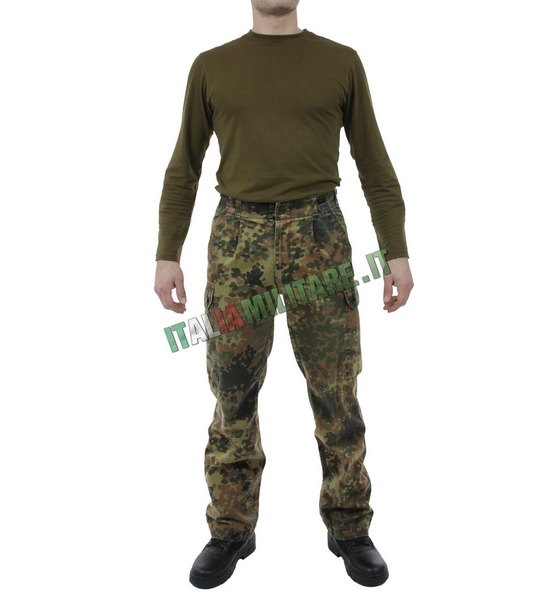 Esercito tedesco pantaloni esercito servizio vestito BW tuta Tessuto Pantaloni Army Uniform GRIGIO NUOVO TAGLIA XS 