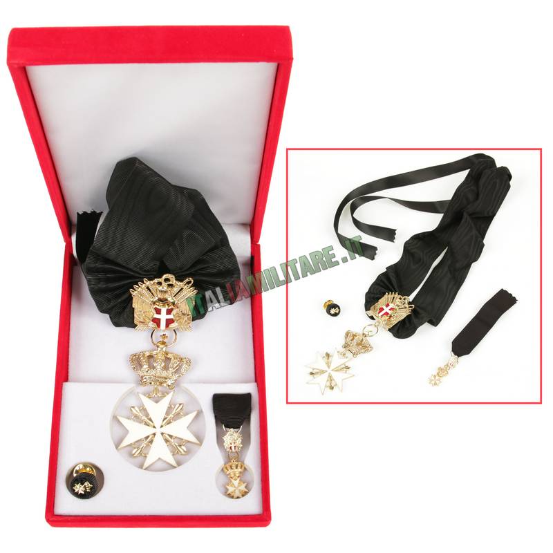 Cofanetto Ordine di Malta SMOM da Cavaliere di Onore e Devozione