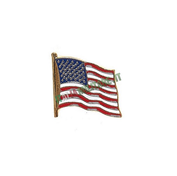 USA 100 pezzi Tinksky bandiera americana distintivo. Stati Uniti cravatta cappello spilla