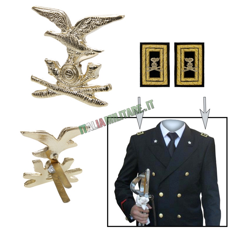 Repro Coppia Di Mostrine Ufficiale Heer - Militaria - Foto 10