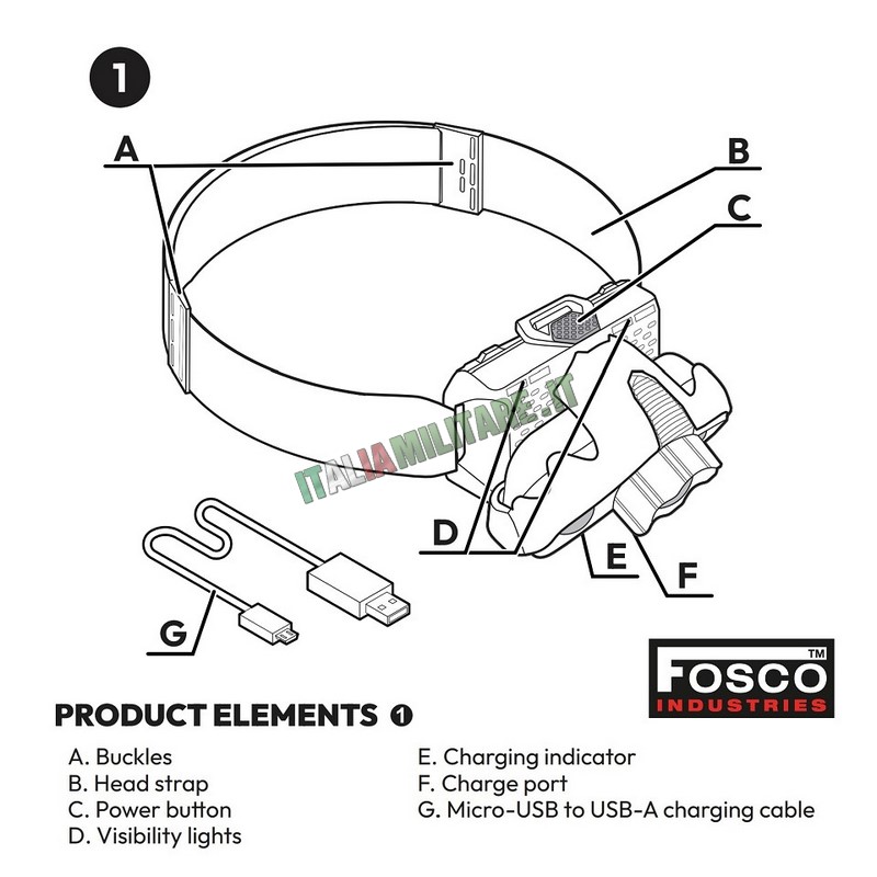 Torcia Frontale Da Testa LED Ricaricabile Pesca Caccia Zoom Cree T6 - Foto 12