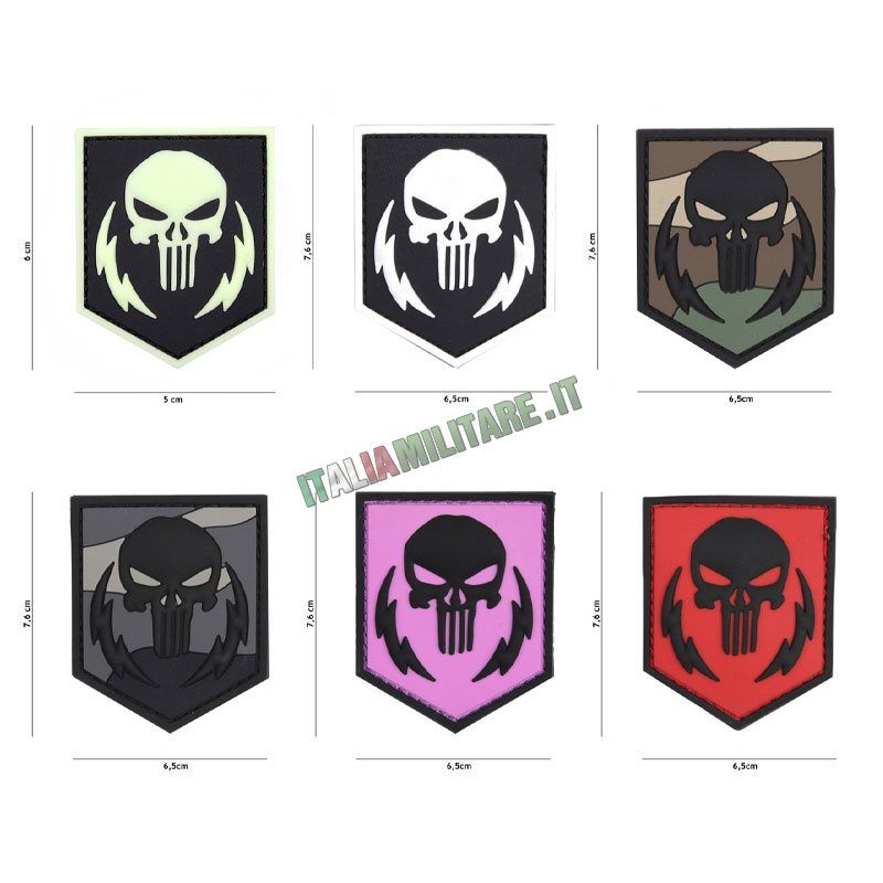 Patch Punisher Thunder in Pvc