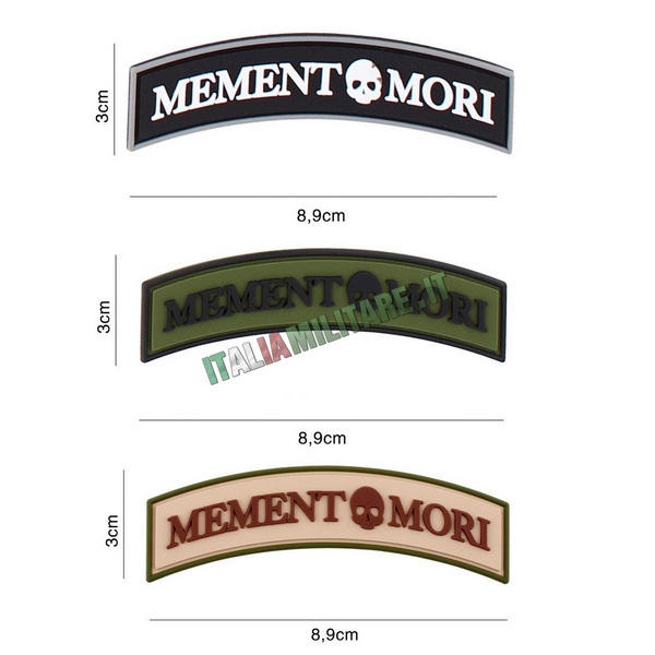 Patch Memento Mori in Pvc - Arco