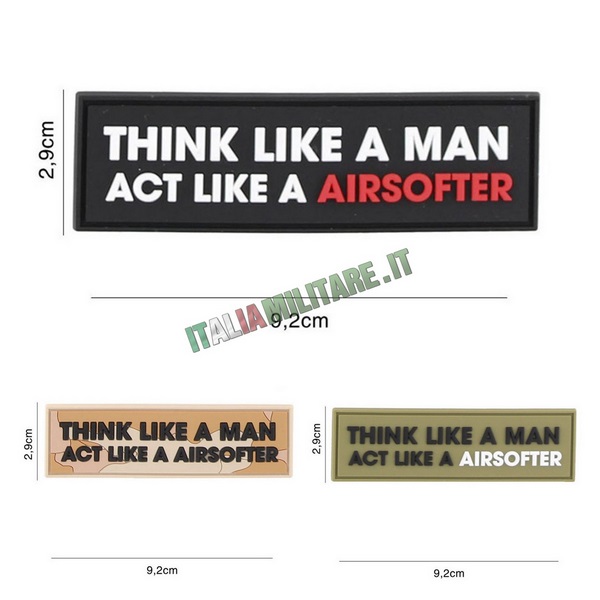 Patch Think Like a Man... in Pvc