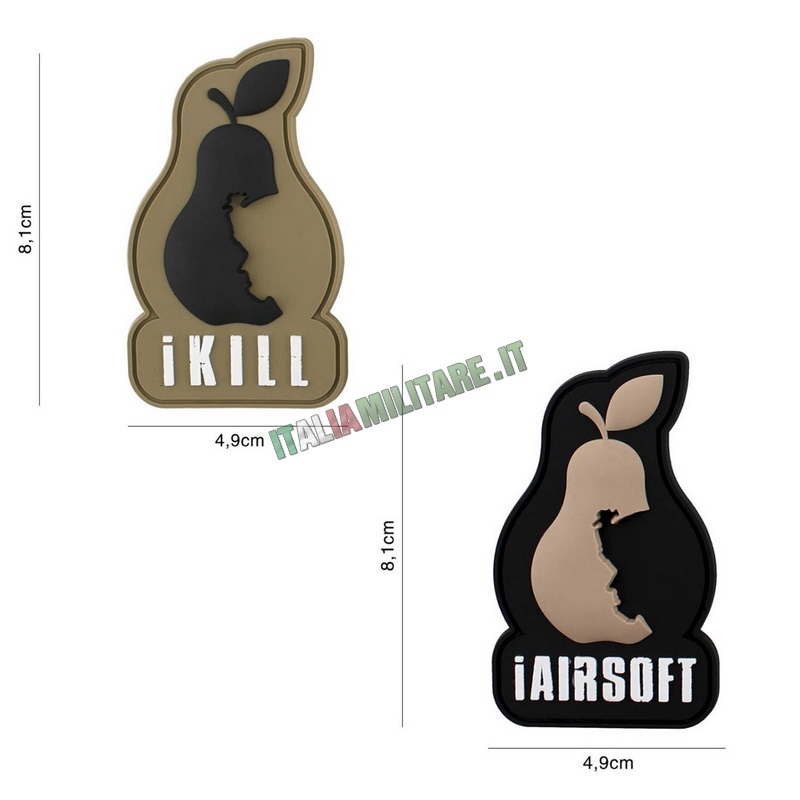 Patch Pear iAirsoft - iKill in Pvc