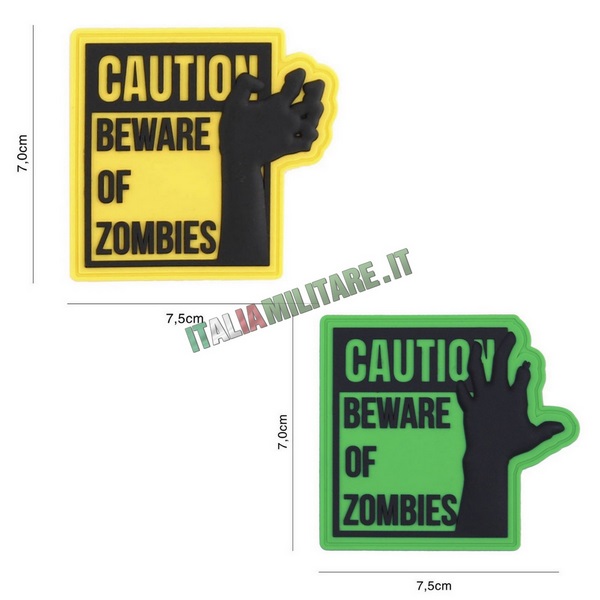 Patch Caution Beware of Zombies in Pvc