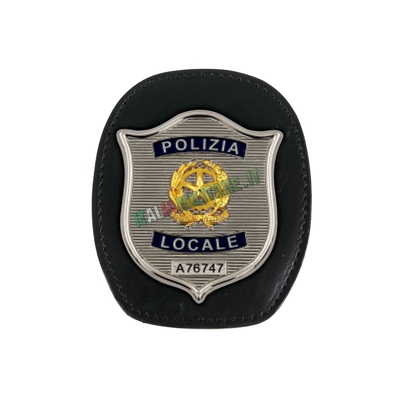Porta Distintivo Da Cintura Polizia Locale AS45 Ascot 606